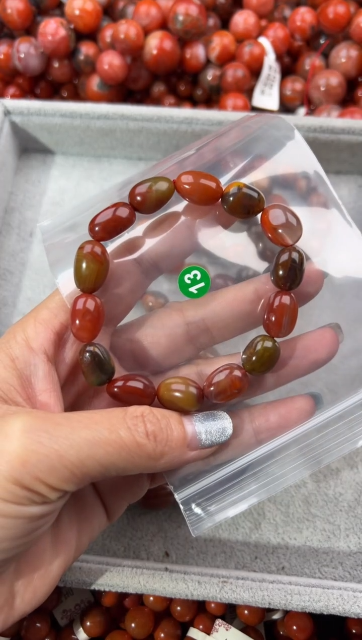 未镶嵌手串南红玛瑙10