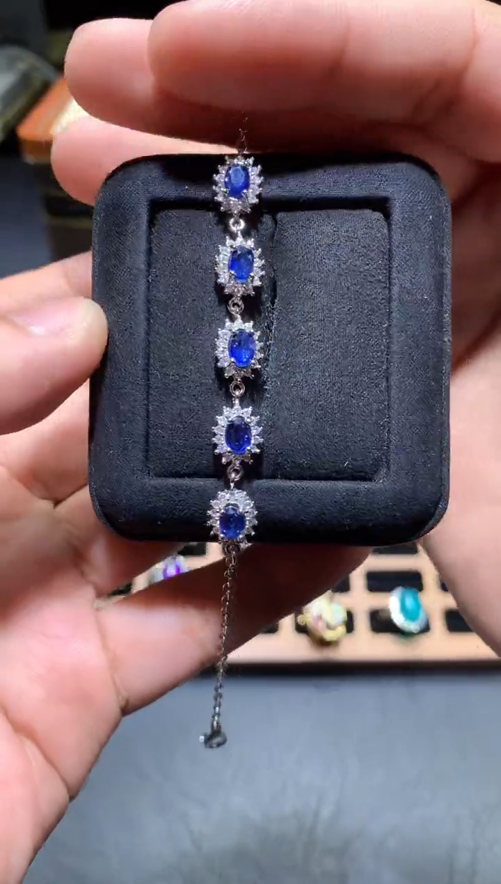 【闪购商品】蓝宝石手链未镶嵌L20【多样性发其一】