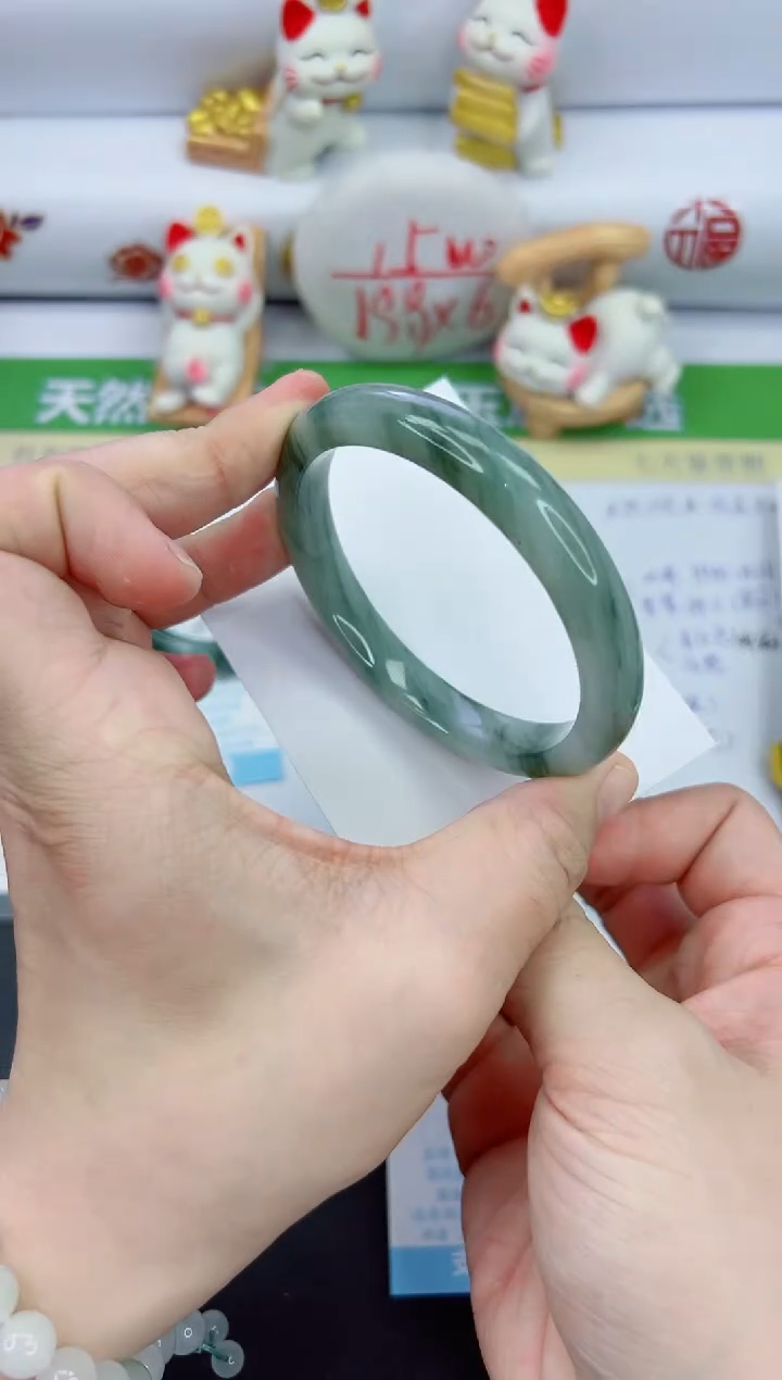 【闪购商品】石英质玉手镯未镶嵌1115-61.1