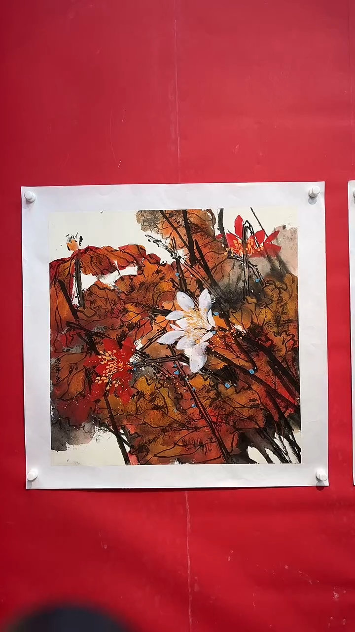 国画画家陆远华纯手绘原作