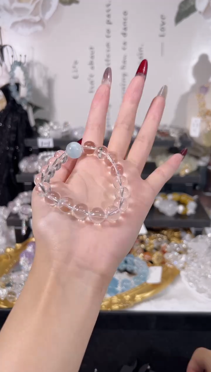 【闪购商品】水晶手链未镶嵌天然水晶默认微瑕，多样性发货发其一