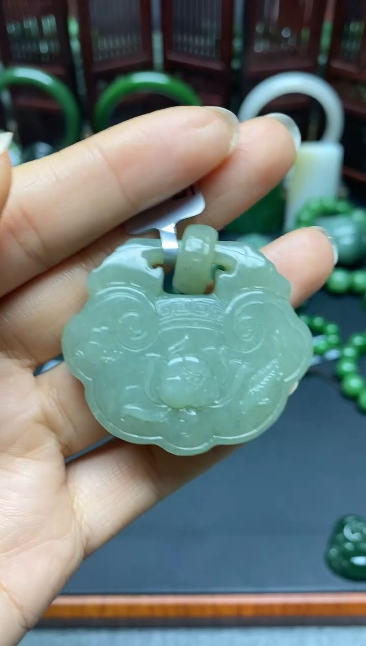 【闪购商品】和田玉吊坠未镶嵌1