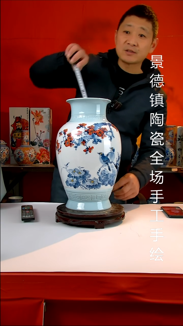 摆件陶瓷景德镇陶瓷 全场手工手绘