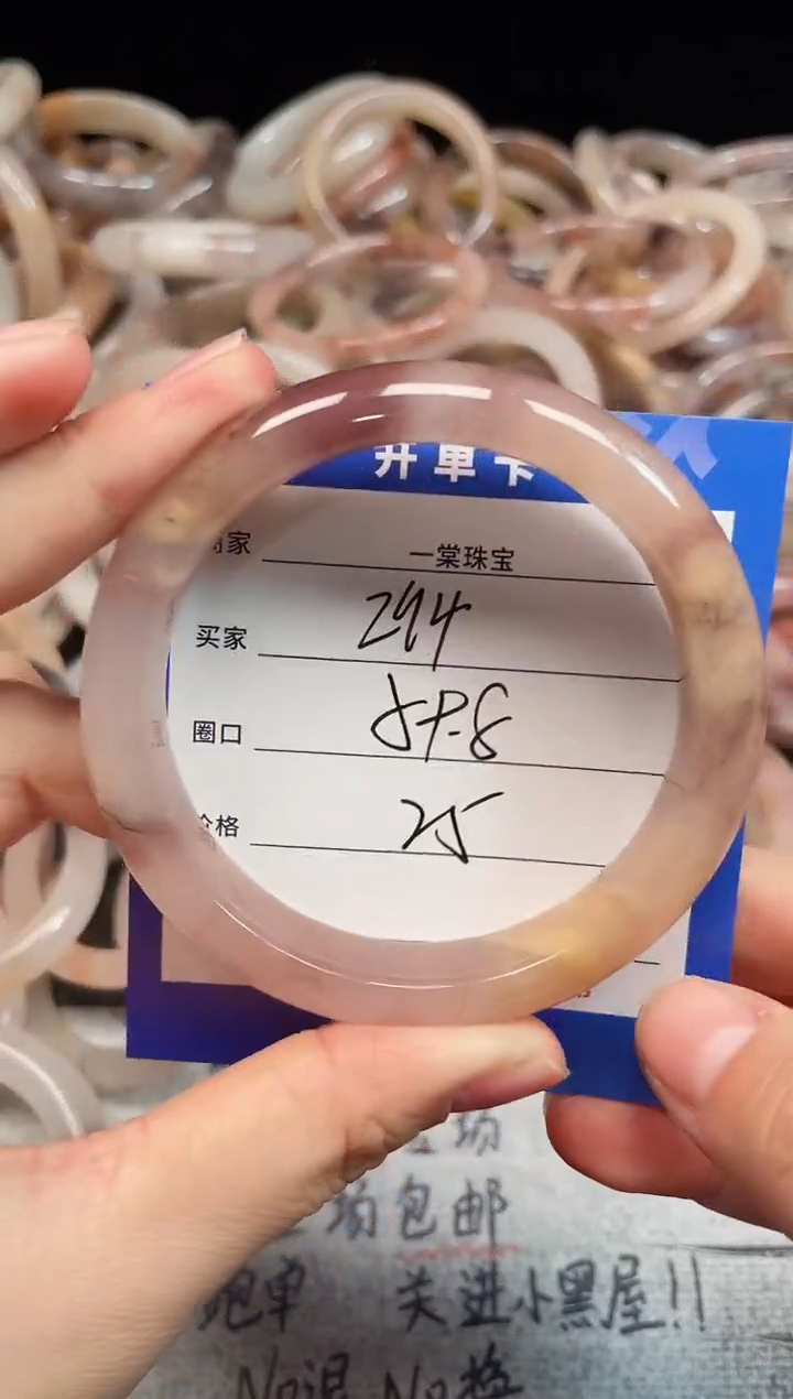 未镶嵌手镯石英质玉294