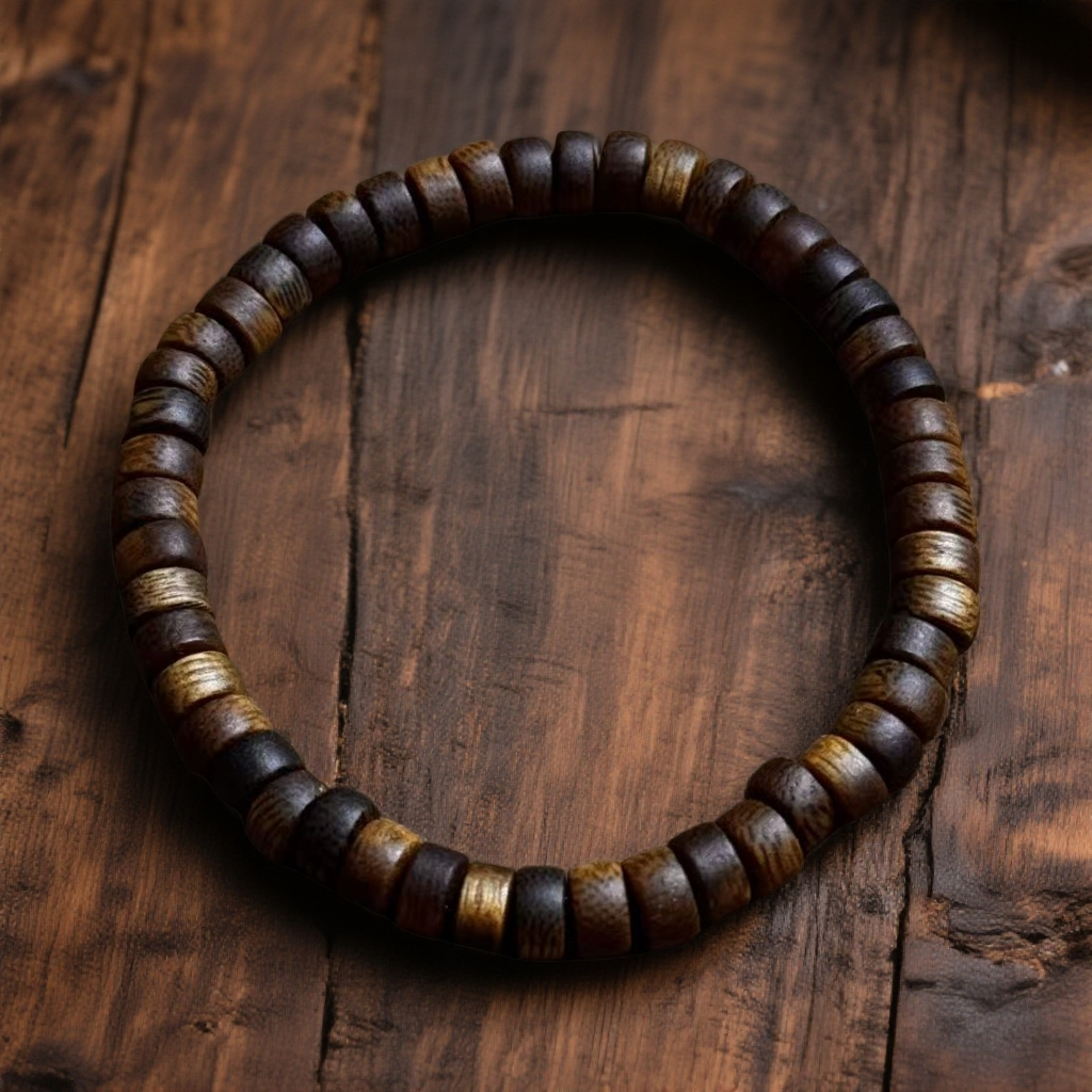 【叁木文玩】沉香SA201沉香手串7mm白其天然棋楠多样性发其一