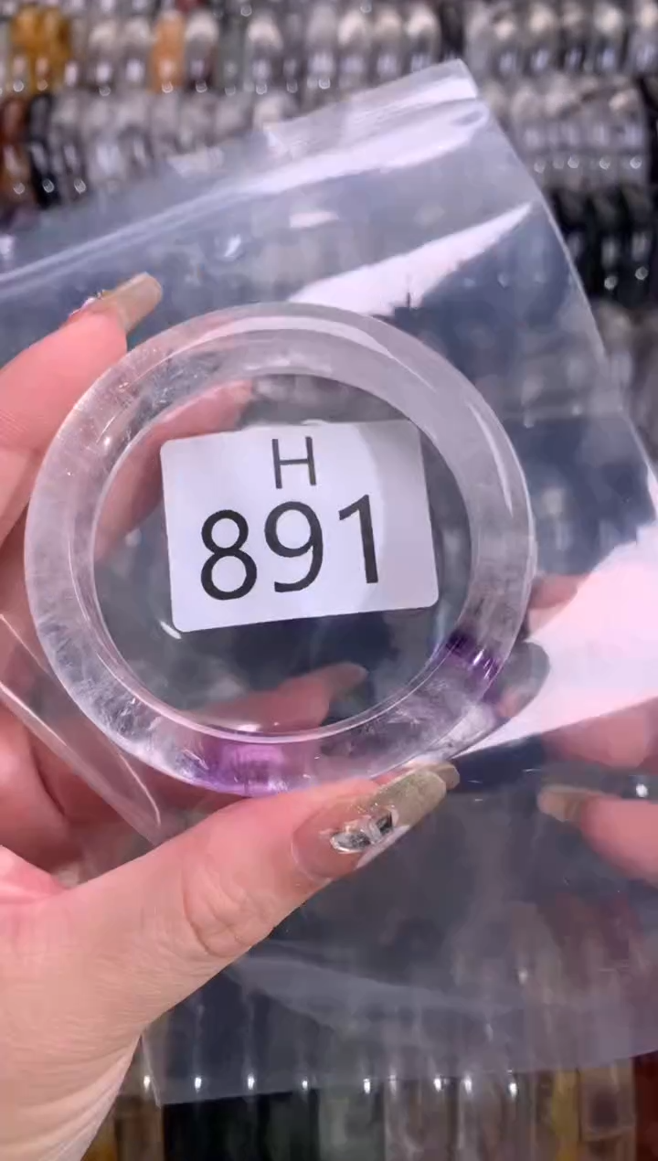 【闪购商品】水晶水晶手镯未镶嵌891-55