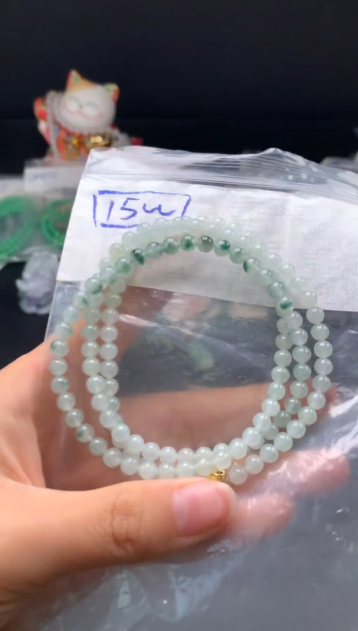 未镶嵌挂件翡翠12卡4.8