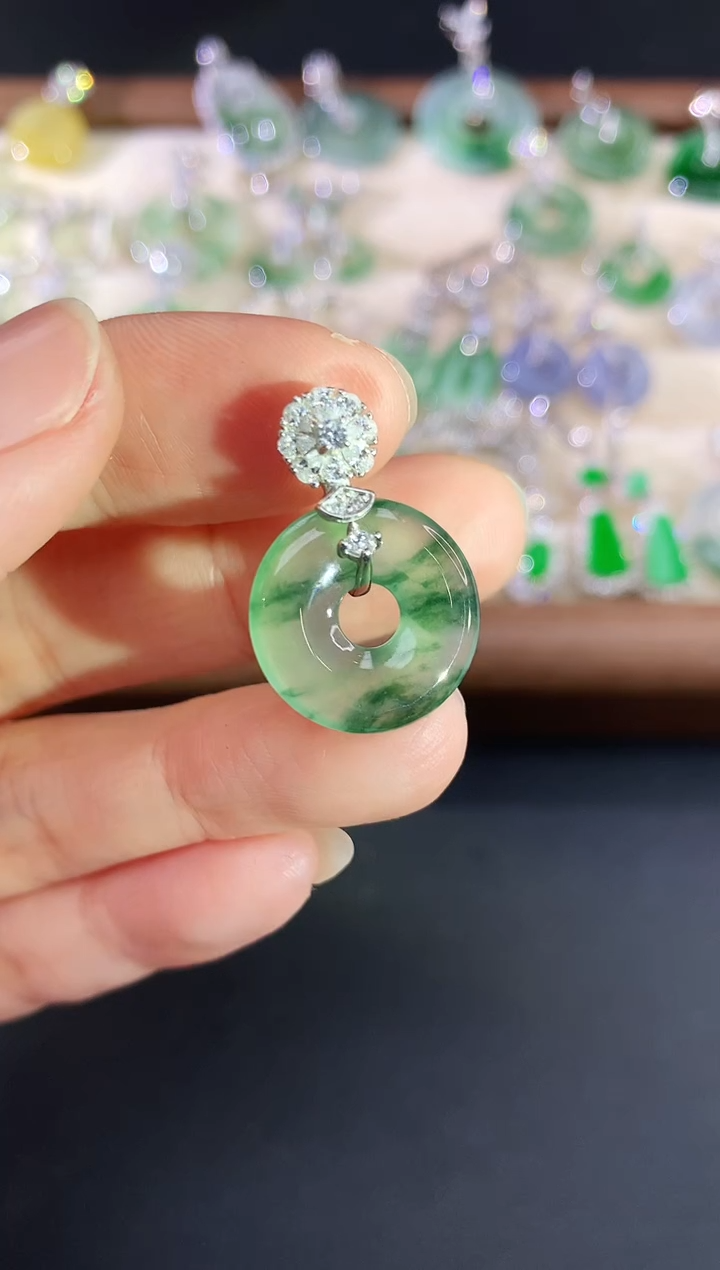 吊坠(不含链)未镶嵌翡翠179买断场不退不换|1980