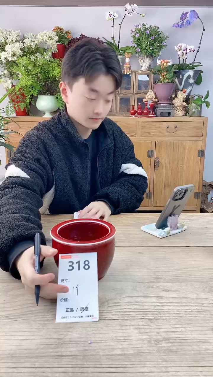 小玩子花盆直播编号318