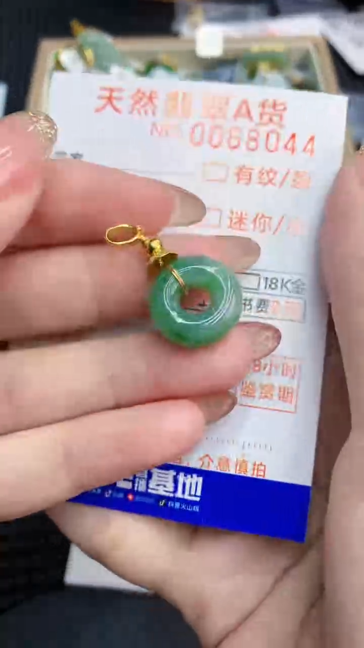 【闪购商品】翡翠银S925镶嵌颈饰            8