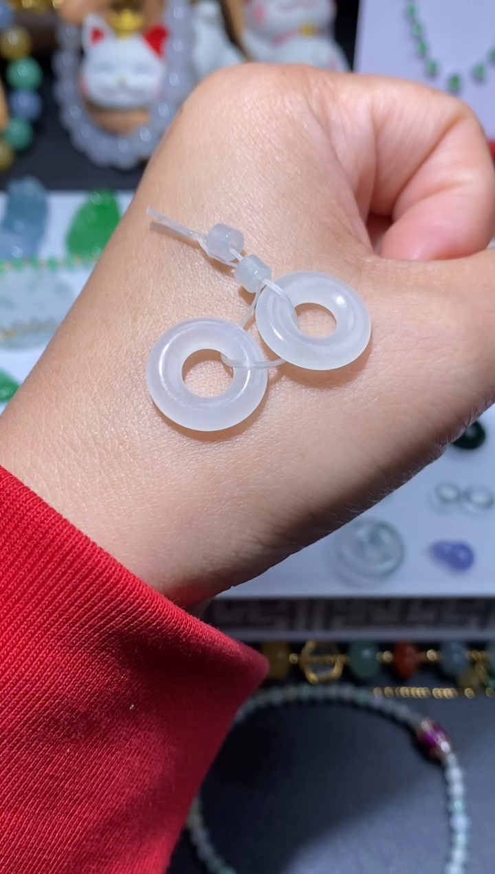 未镶嵌定制翡翠甜甜圈