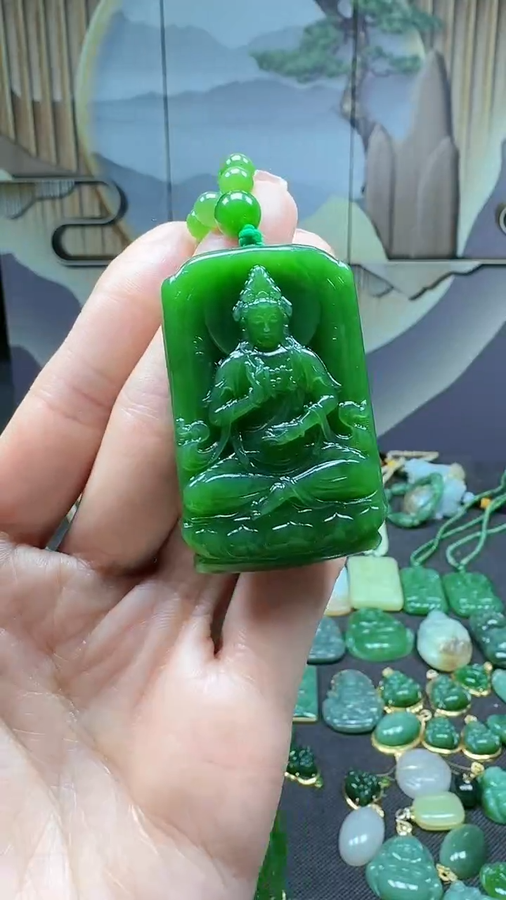 【闪购商品】和田玉挂件未镶嵌1