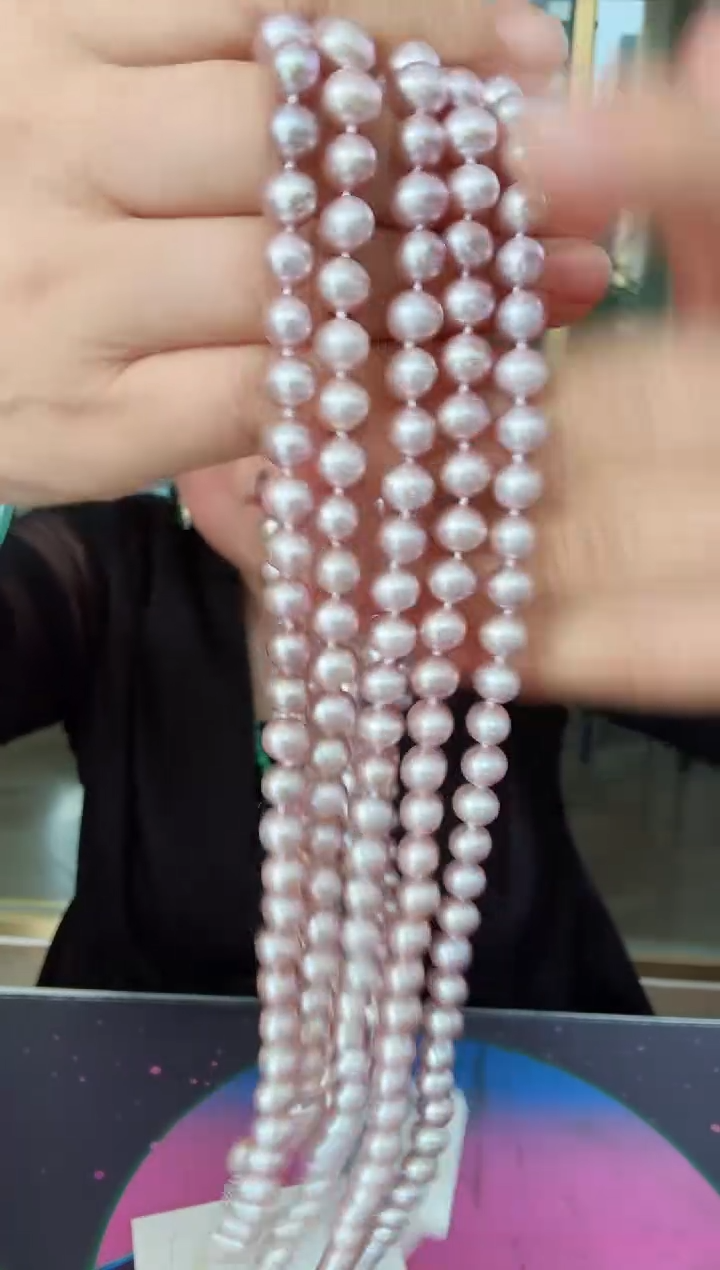 淡水珍珠未镶嵌颈饰5399项链多样性发一条