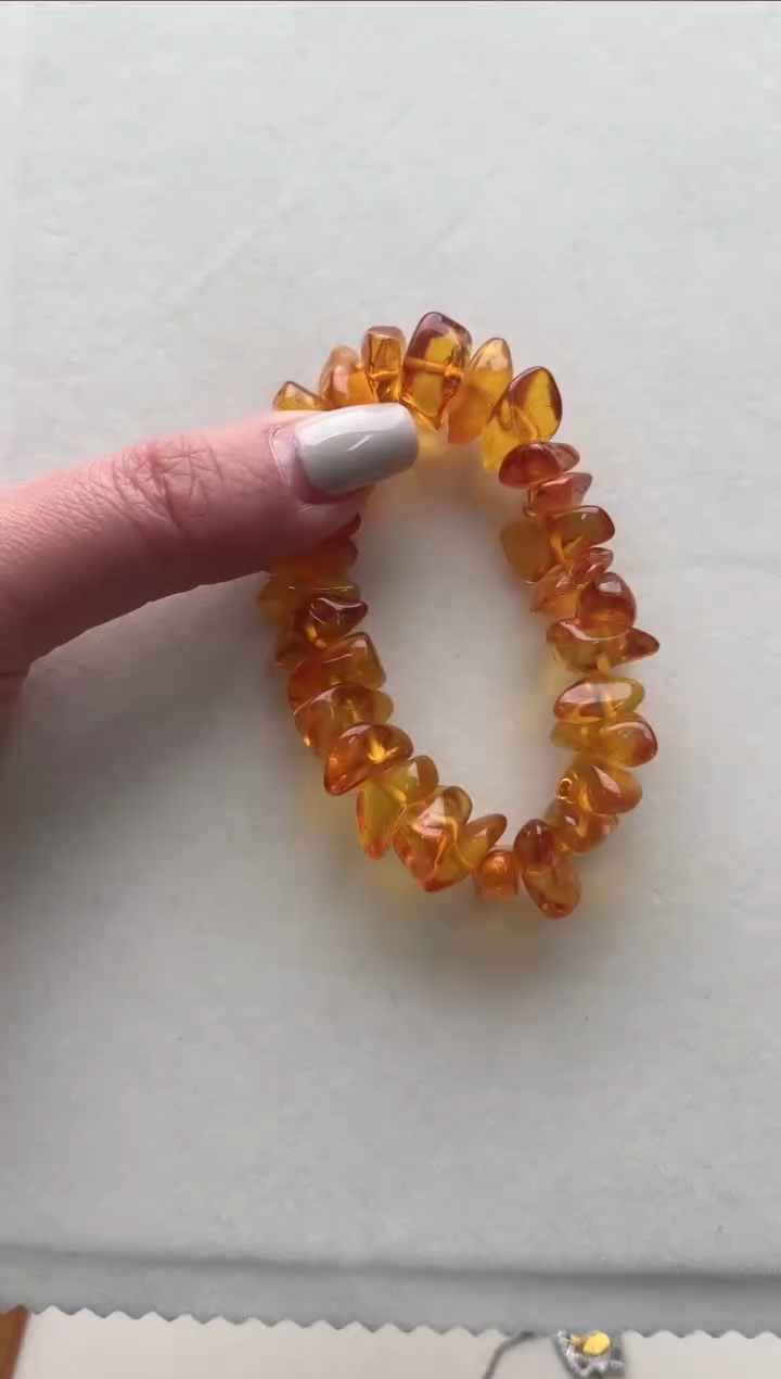 【闪购商品】琥珀手链合金as1467手链
