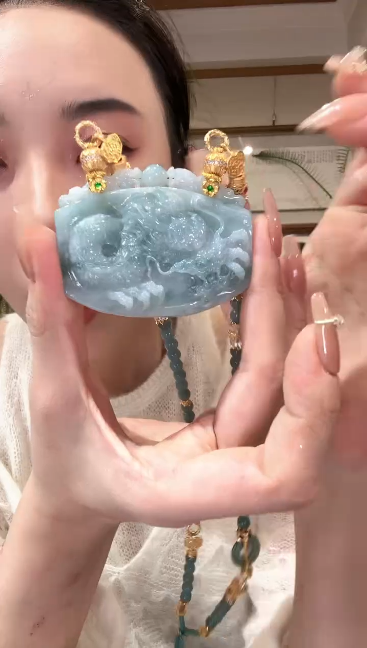 【闪购商品】翡翠颈饰未镶嵌国风