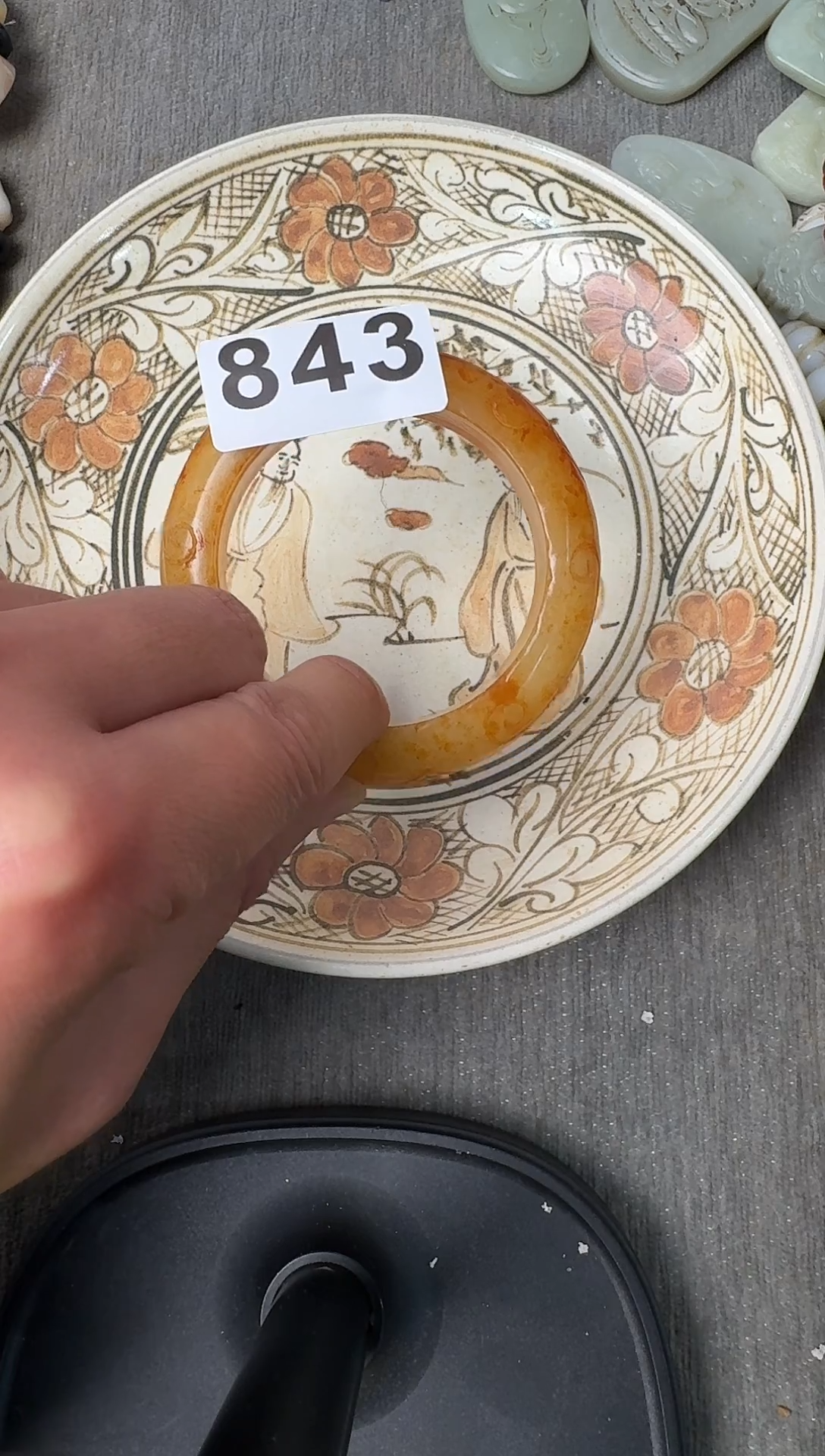 未镶嵌和田玉摆件88888