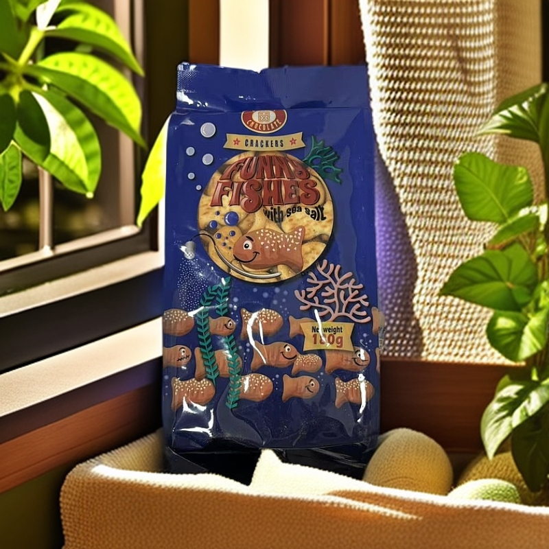 【25.3.26到期】经典小鱼饼干180g*2包