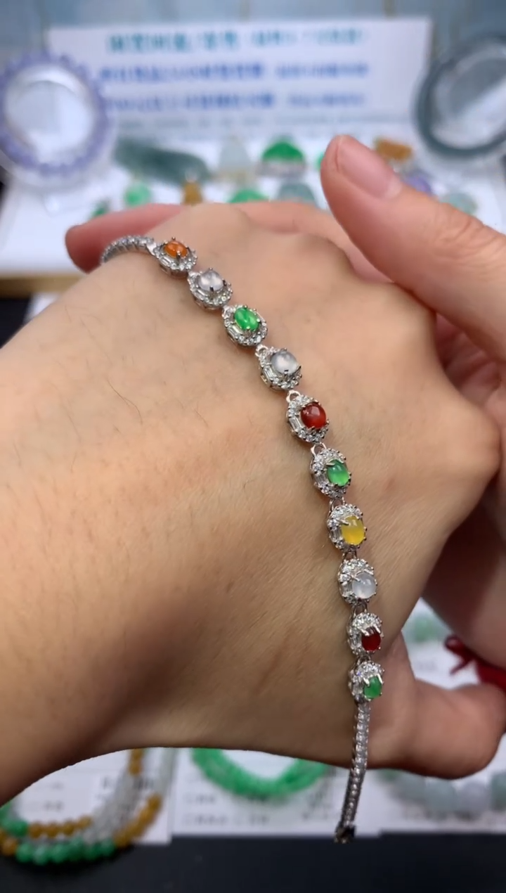 【闪购商品】定制翡翠银S925镶嵌模式推广期24小时鉴赏期