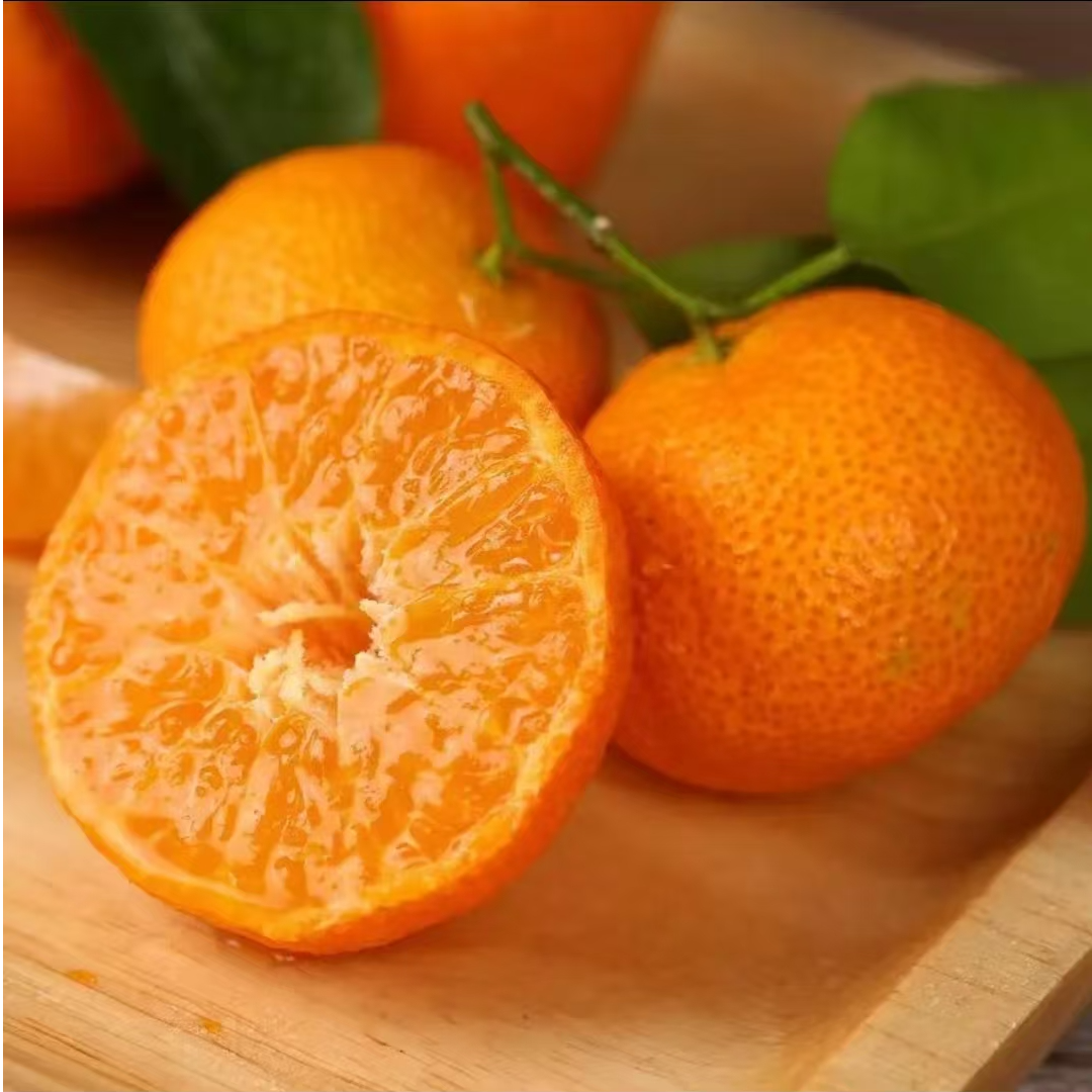 【顺丰】 广西四会砂糖橘皮薄多汁一箱 毛8斤左右（ 仅发南京）