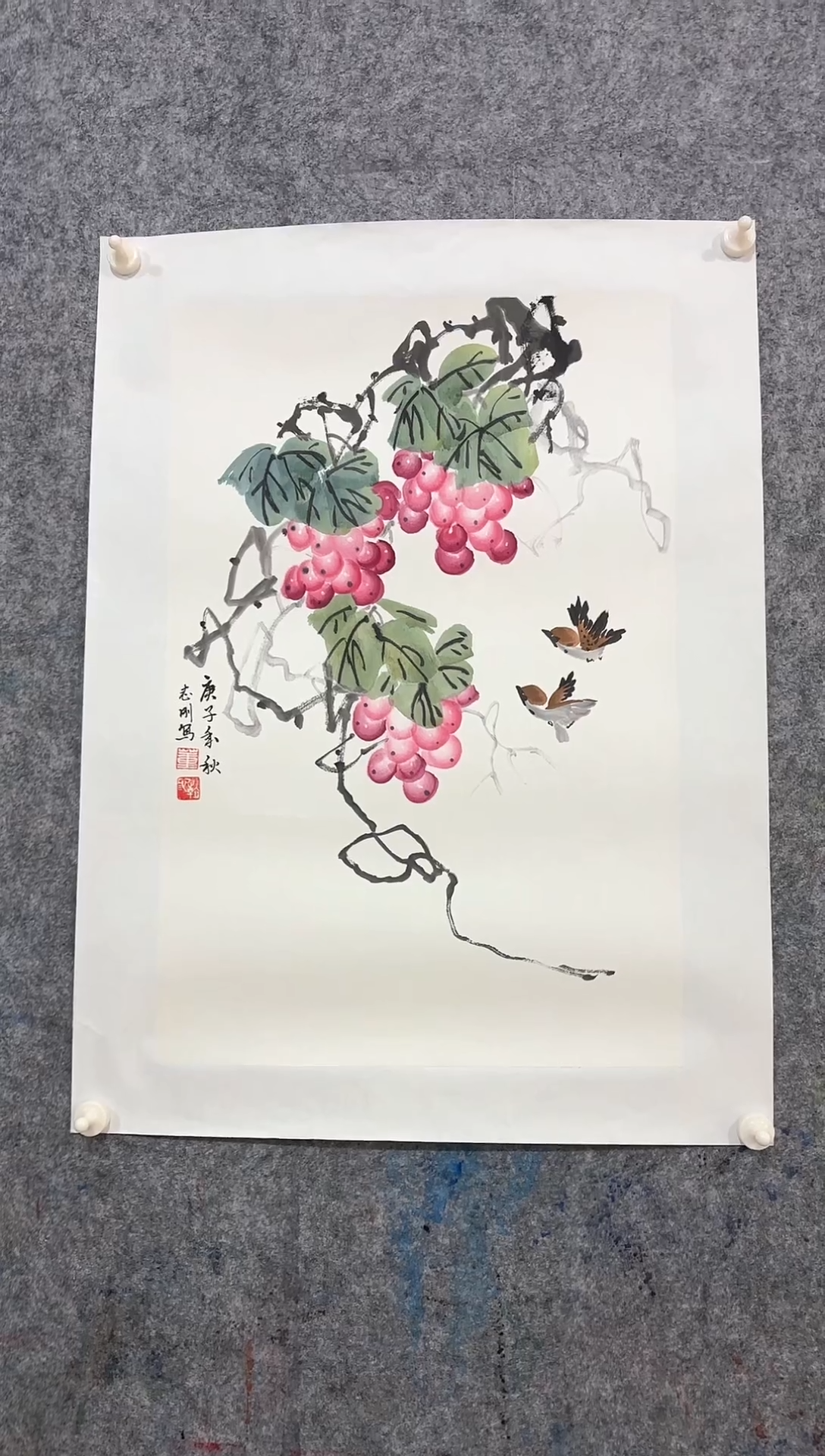 【闪购商品】国画 董志刚老师花鸟作品