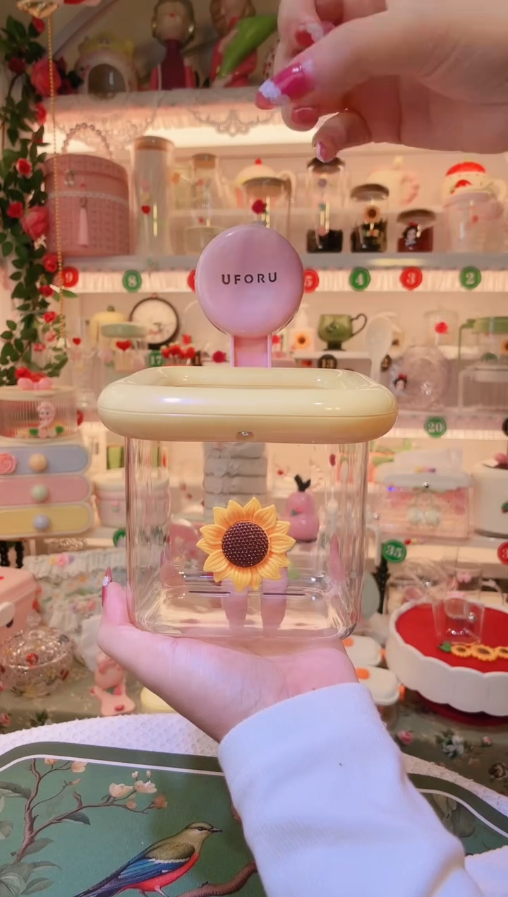 开播福利，仅剩一件！洗脸巾回收盒黄色