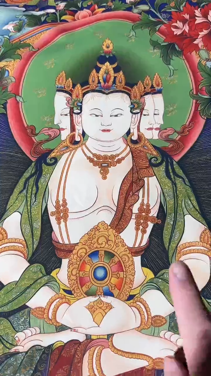 卷轴画藏式珍藏彩绘艺术馆120