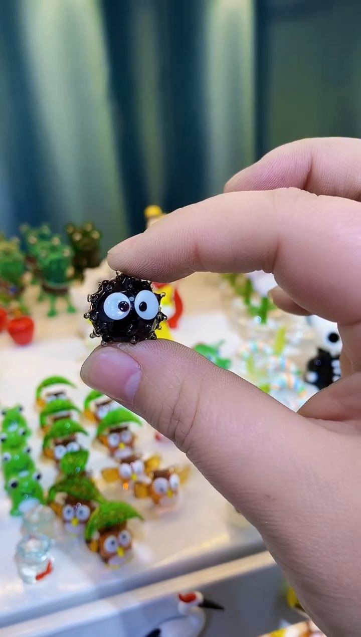 【闪购商品】琉璃手工艺品小煤球