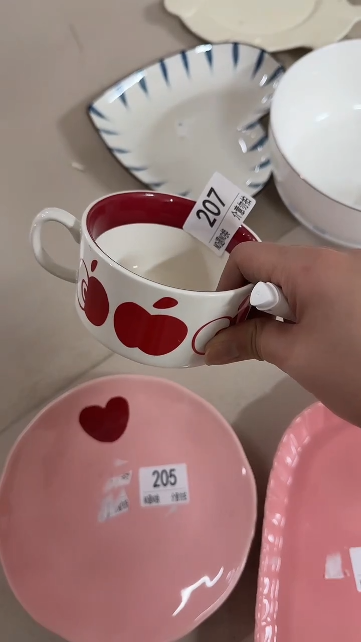 陶瓷手柄款微瑕四单包邮207