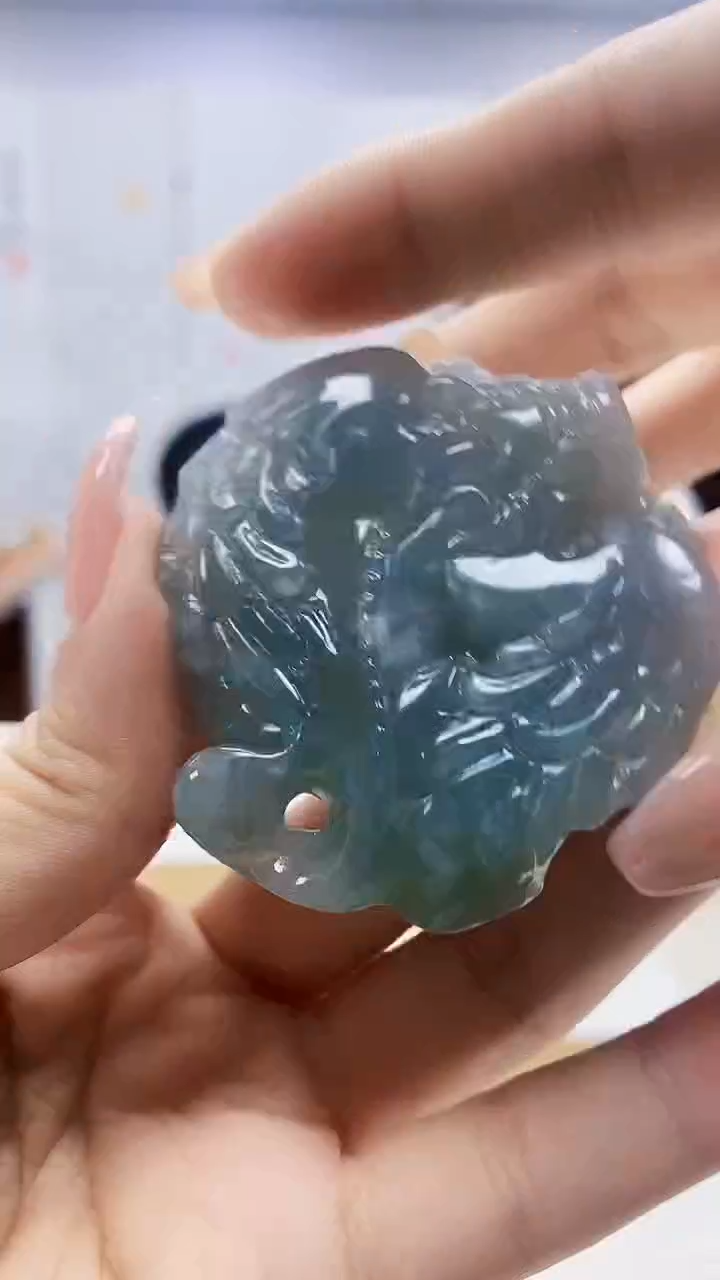 未镶嵌定制翡翠3099ty-毛货挂件19