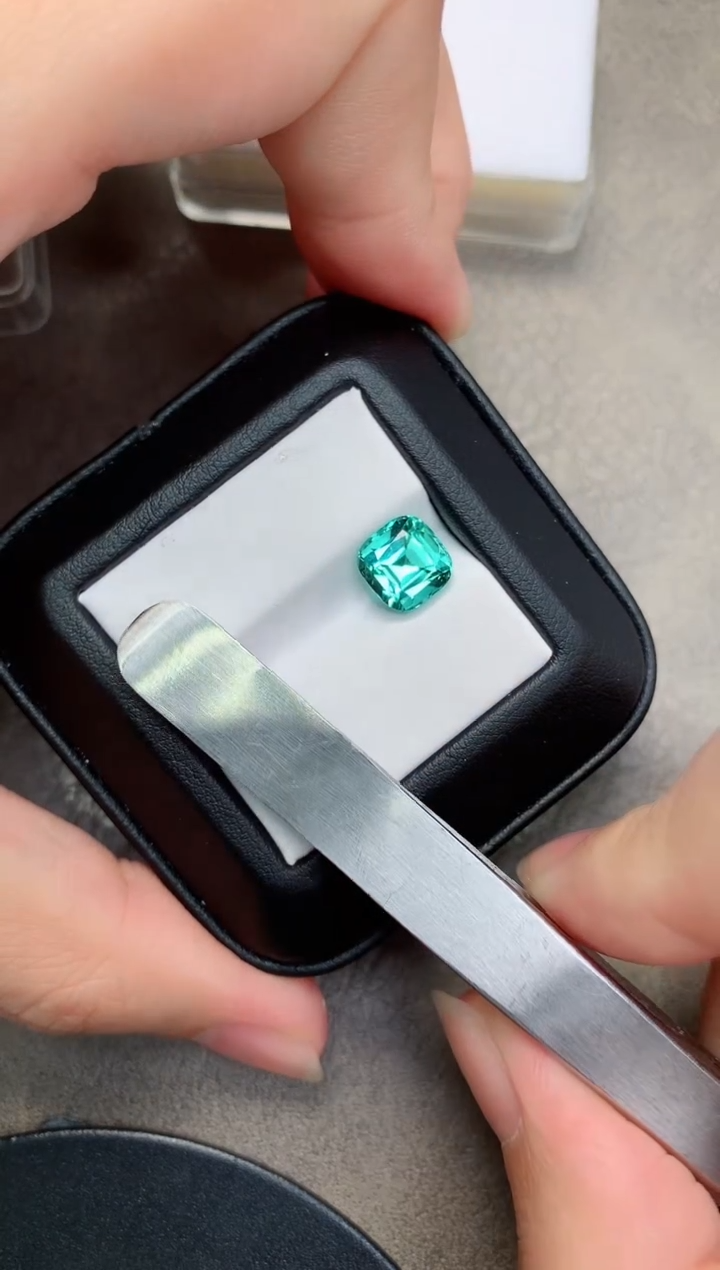 【闪购商品】碧玺裸石未镶嵌3.44ct海沫色碧玺GH