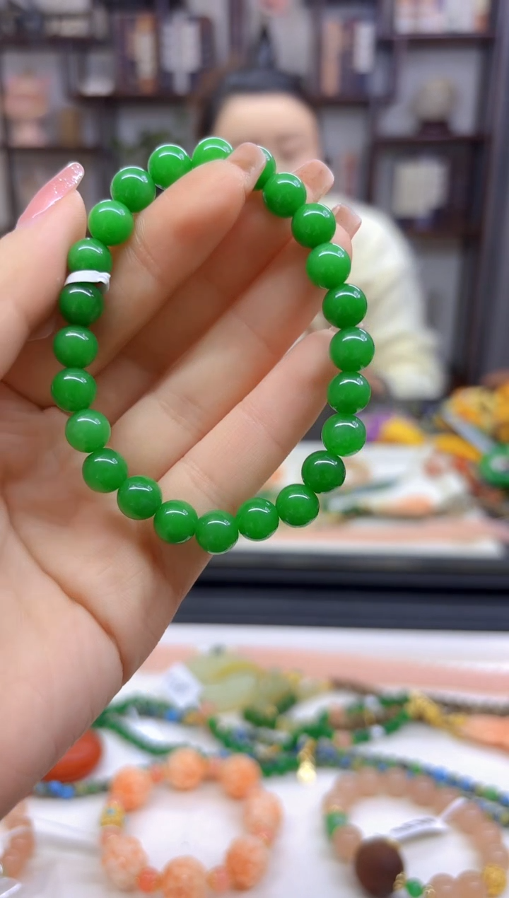 【闪购商品】翡翠手链未镶嵌素圈S547