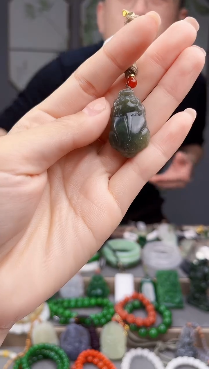 颈饰未镶嵌和田玉多样性发货拍一发一多样性发货拍一发一