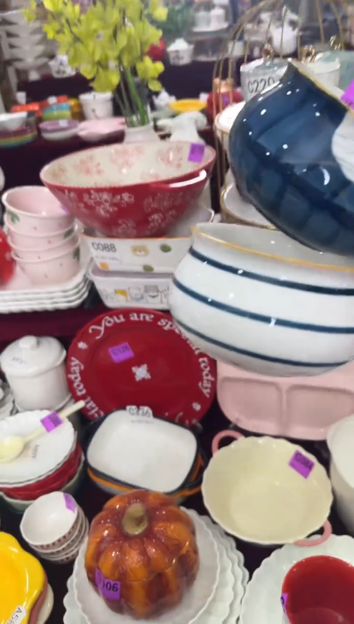 摆件陶G132-2个 陶瓷餐具库存微瑕