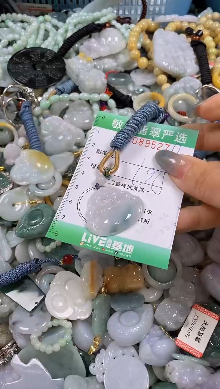 【闪购商品】翡翠颈饰未镶嵌闪购0089527