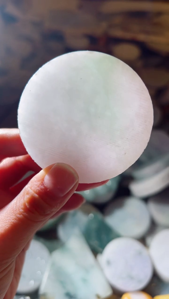 【闪购商品】翡翠颈饰未镶嵌翡翠A货小蒋71