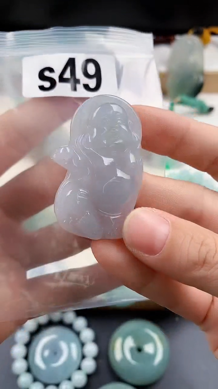 颈饰未镶嵌翡翠天然翡翠吊坠挂件