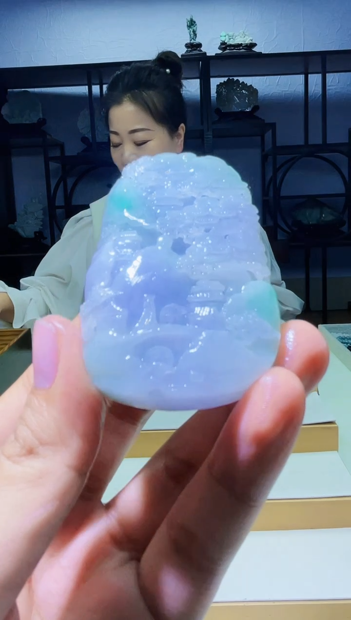 【闪购商品】定制翡翠未镶嵌毛货03040176