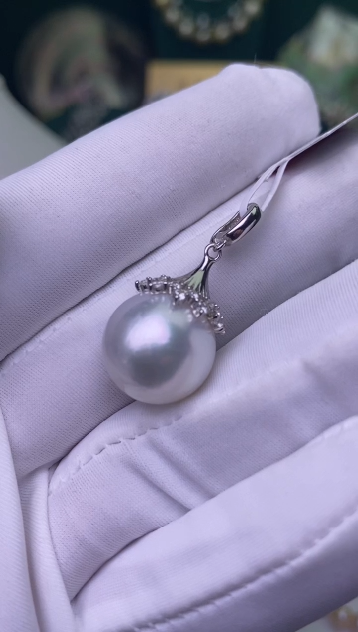 【闪购商品】海水珍珠颈饰银S925镶嵌15-16