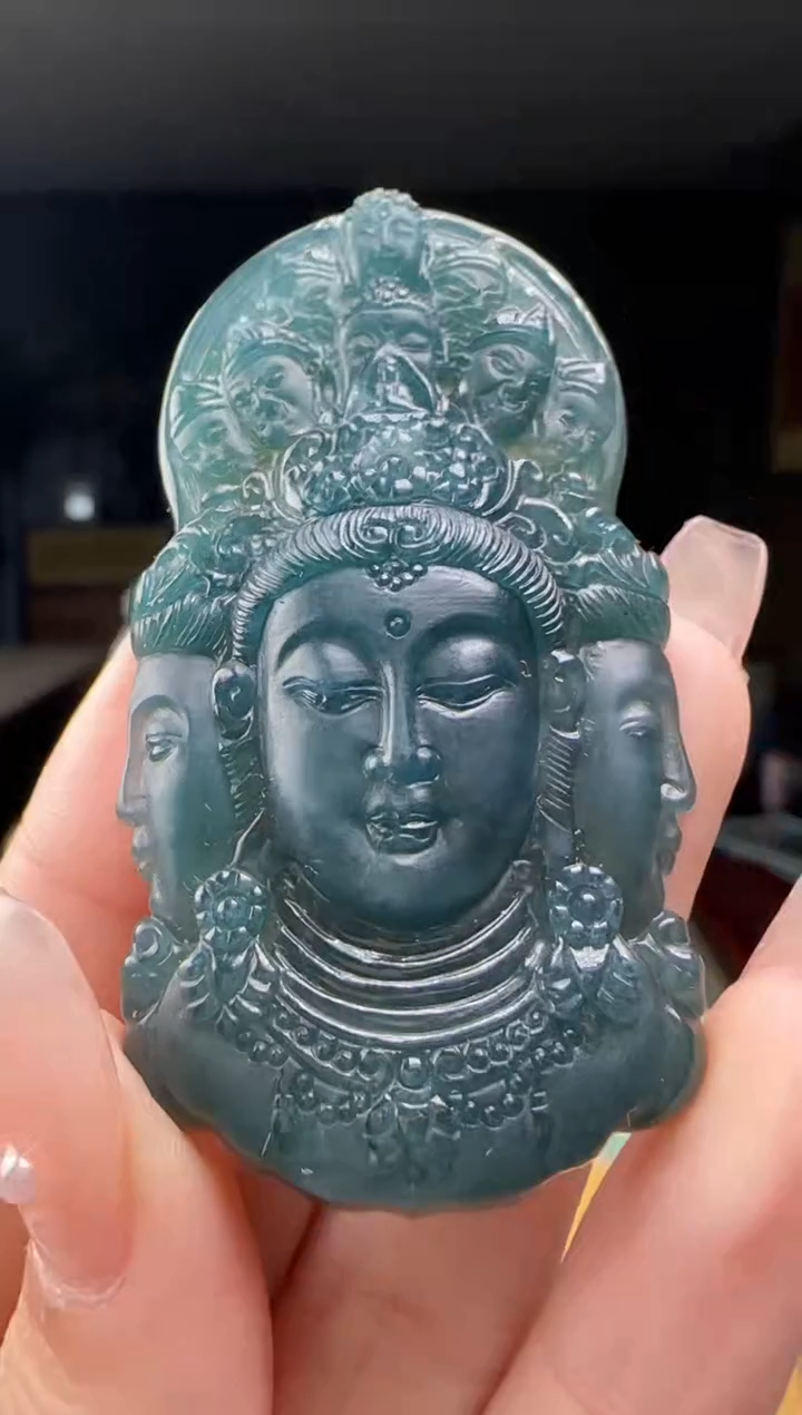 【闪购商品】翡翠吊坠(不含链)未镶嵌MM@@WS1WX28509