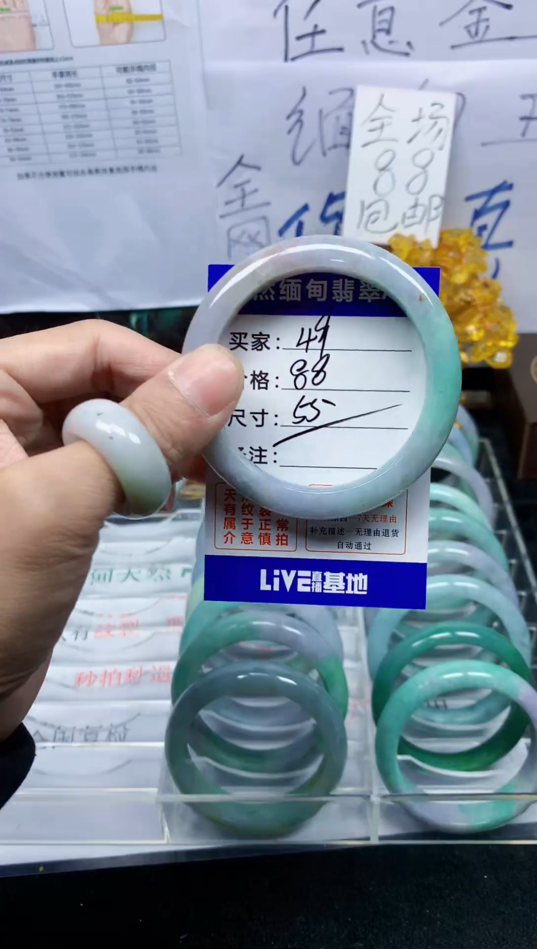 未镶嵌手镯翡翠49