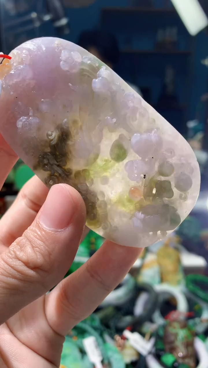 颈饰未镶嵌翡翠天然缅甸a货翡翠