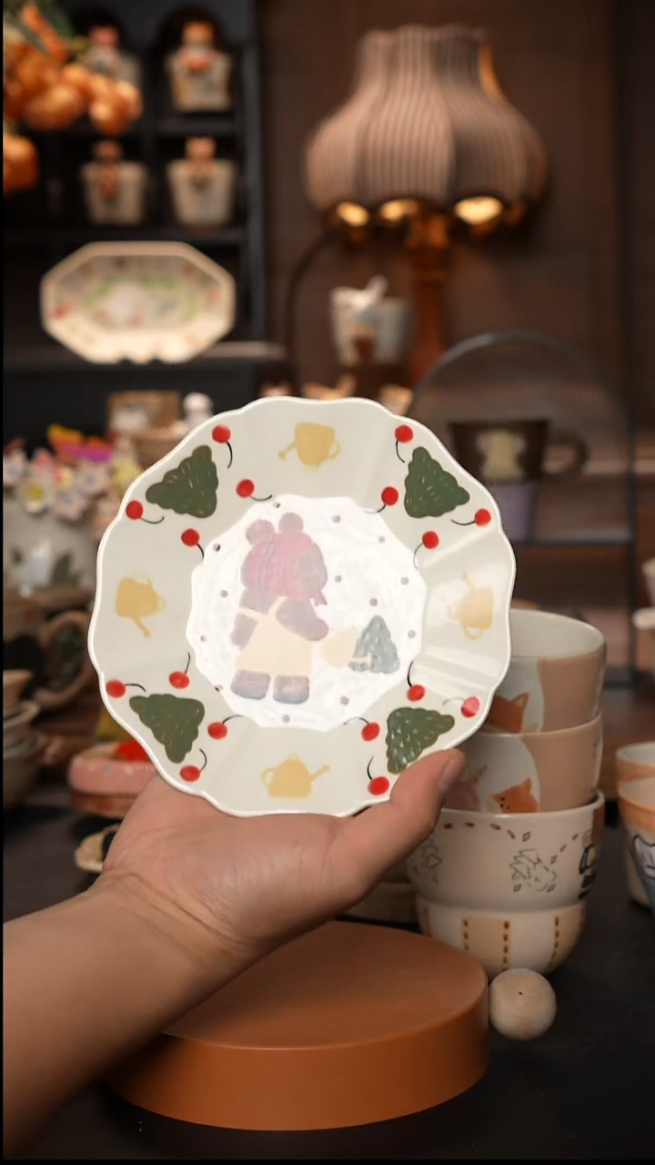 瓷片川谷原创手作陶瓷  12.5  不退差价