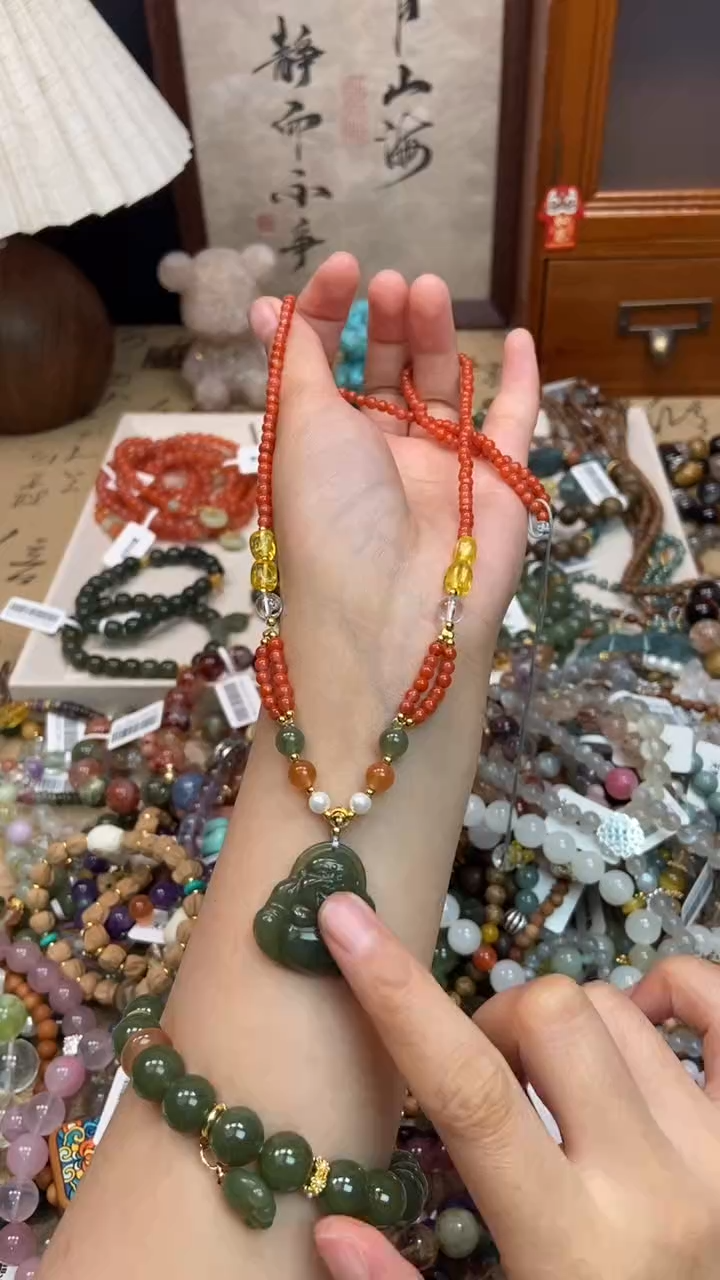 未镶嵌玛瑙项链392