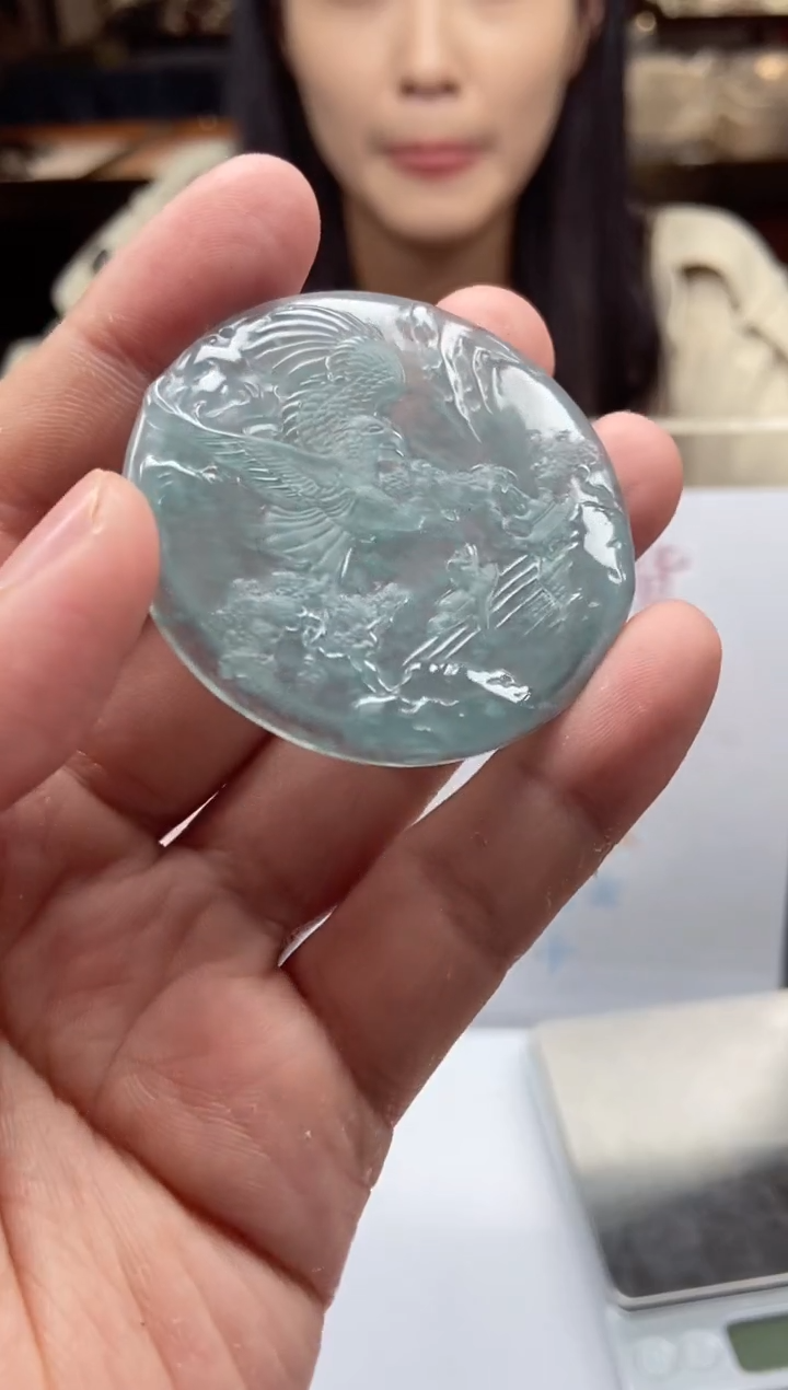 【闪购商品】定制翡翠未镶嵌天然翡翠A货拍一发一