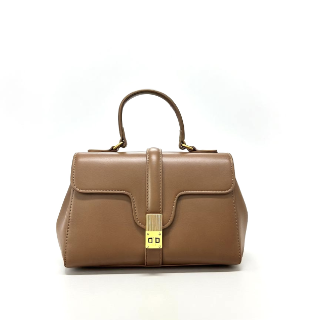 【苏苏】SD-6005-棕色轻奢女士时尚新款单肩包