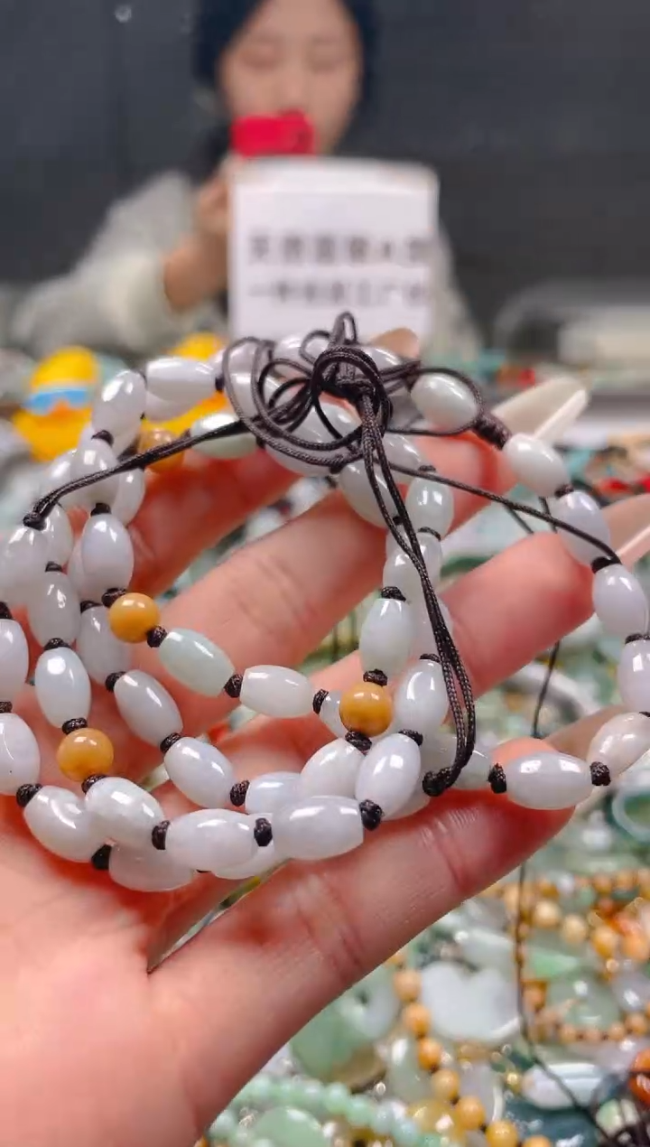 【闪购商品】翡翠颈饰未镶嵌/E/翡翠A货一图一物