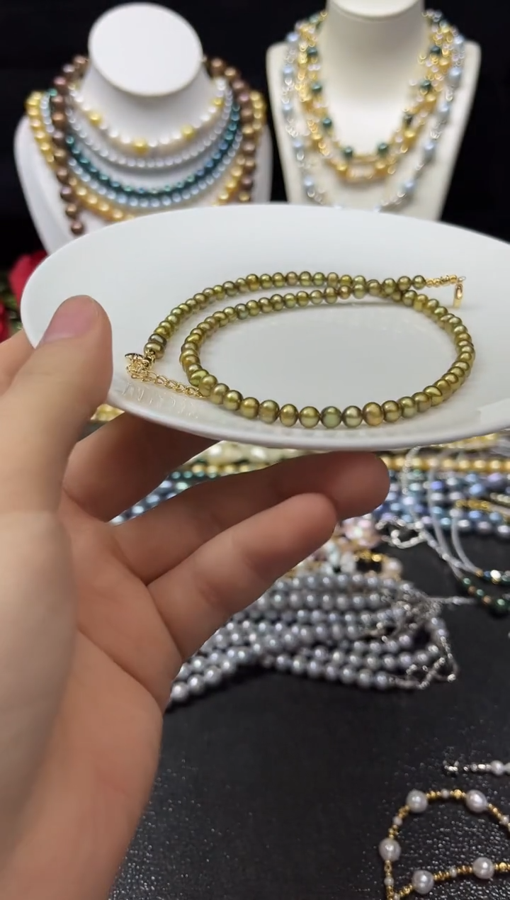 【闪购商品】淡水珍珠颈饰未镶嵌多人