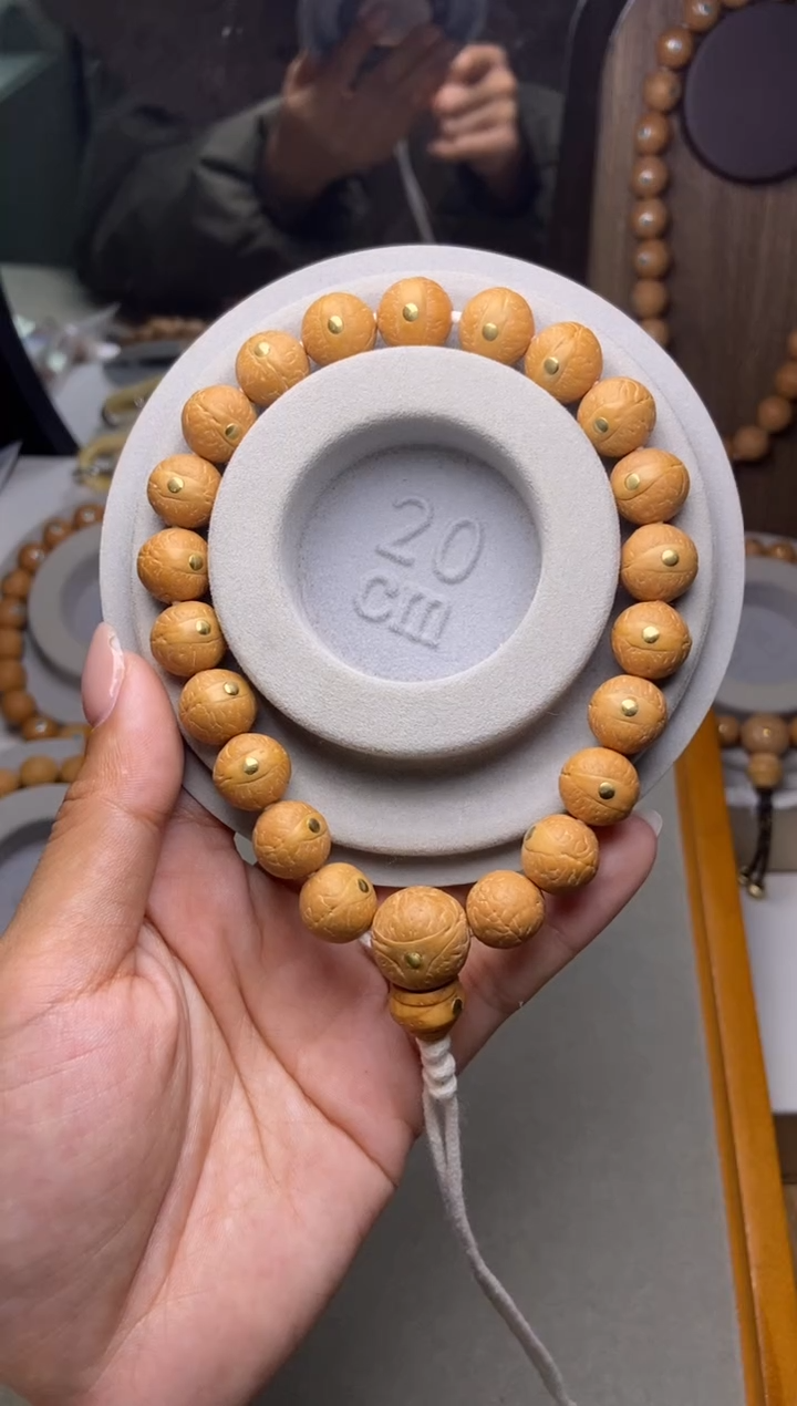 吊坠凤眼菩提12凤眼手串铜钉