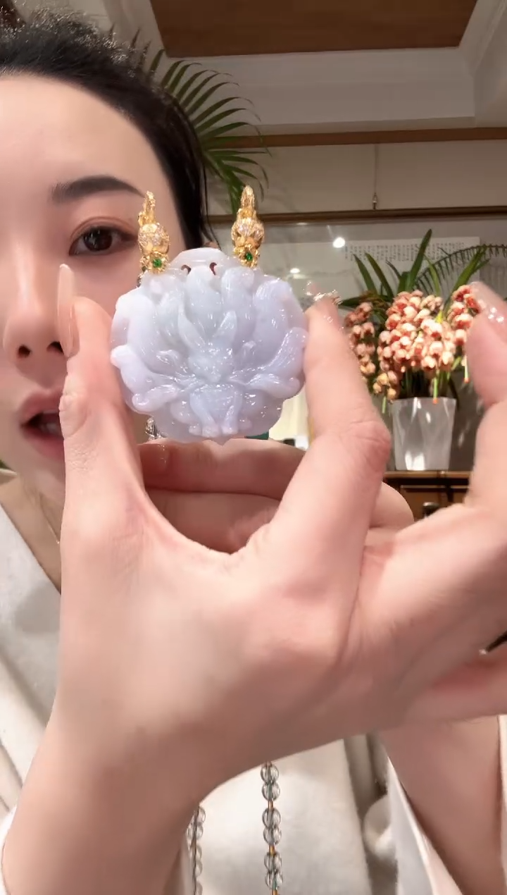 【闪购商品】翡翠颈饰未镶嵌国风
