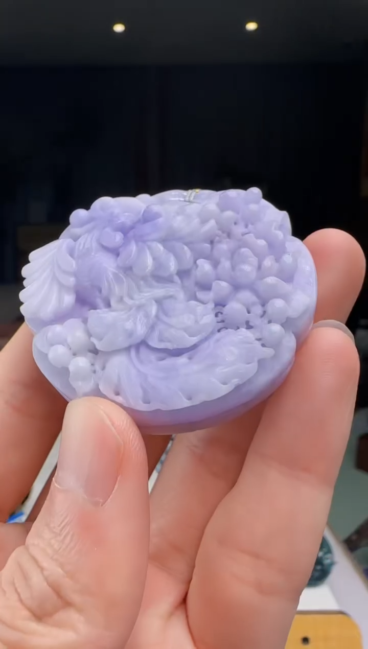 【闪购商品】翡翠吊坠(不含链)未镶嵌DY@@WS50120H019